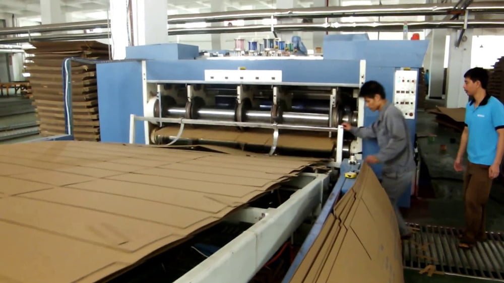 box printing machine