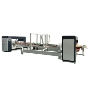 Automatic folder gluer stitcher machinemachine
