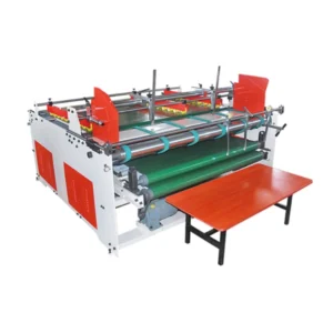 Semi-automatic folder gluer machine