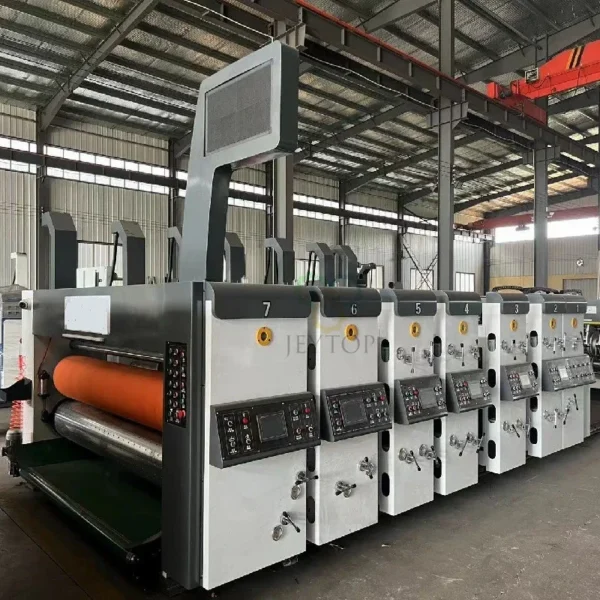 High speed Vacuum Transfer Flexo Printer Slotter Die Cutter - Image 2