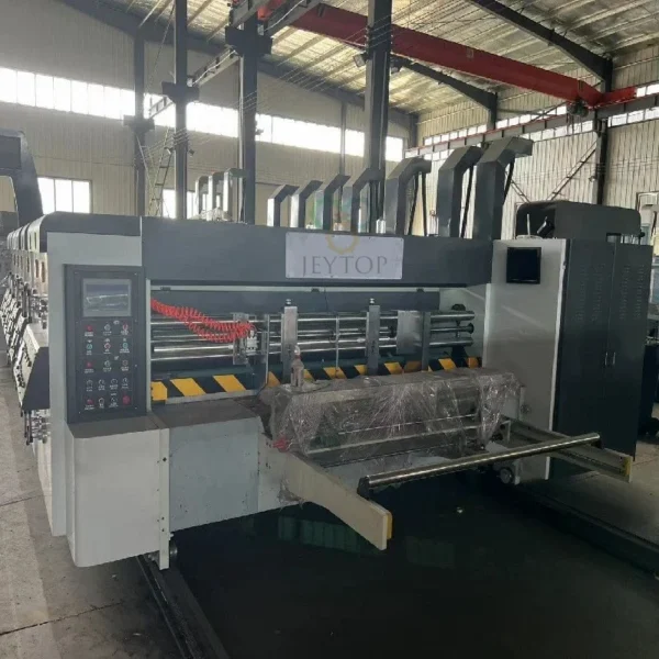 High speed Vacuum Transfer Flexo Printer Slotter Die Cutter - Image 4