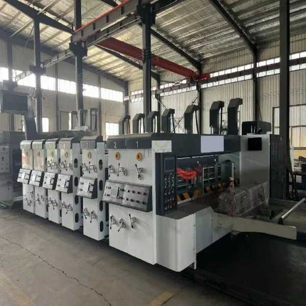 High speed Vacuum Transfer Flexo Printer Slotter Die Cutter - Image 6