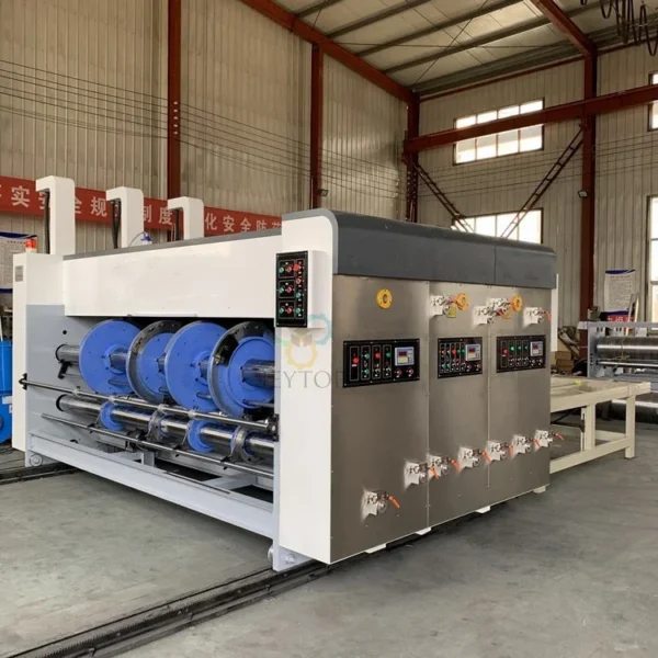 Semi-auto Flexo Printer Slotter Chain Feeding Type - Image 2