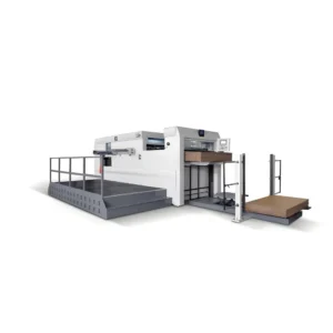 Semi-automatic creasing and die cutting machine