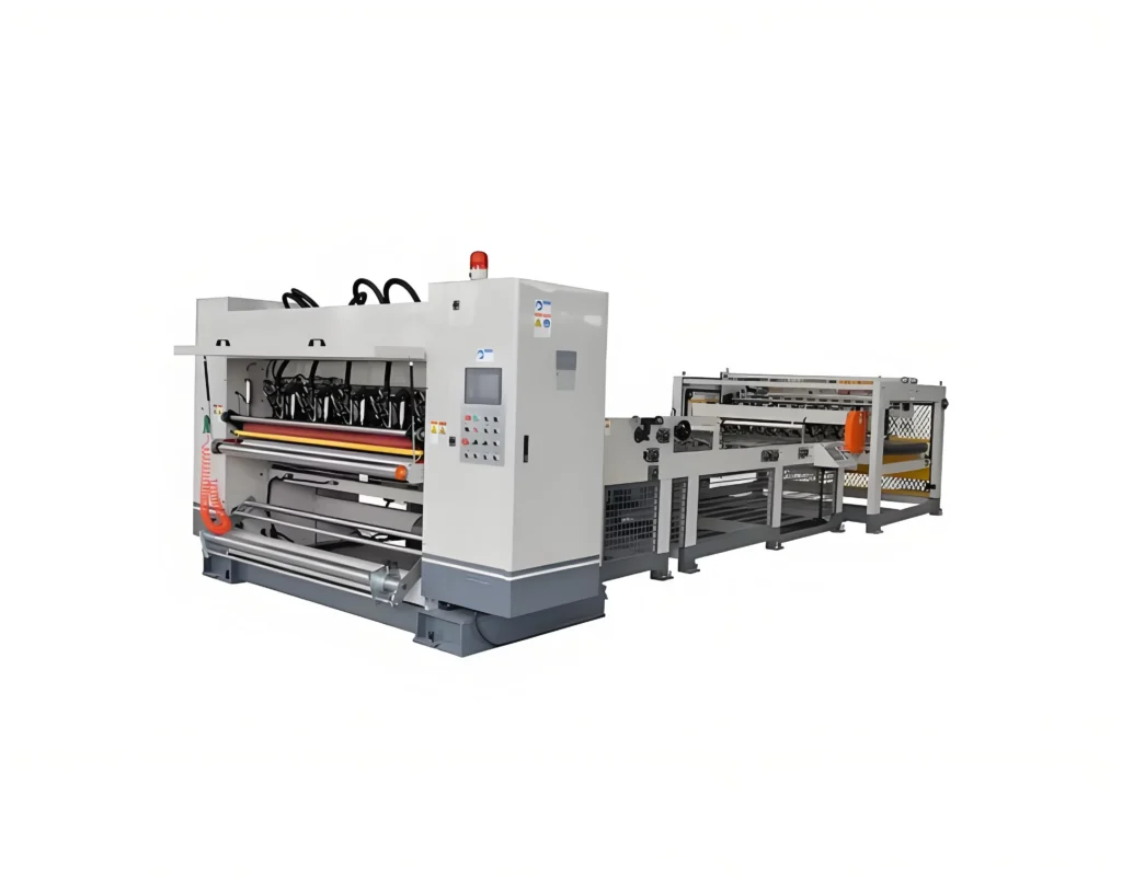 NC Slitter Cutter Counter Stacker For 2 Ply Corrugator Line