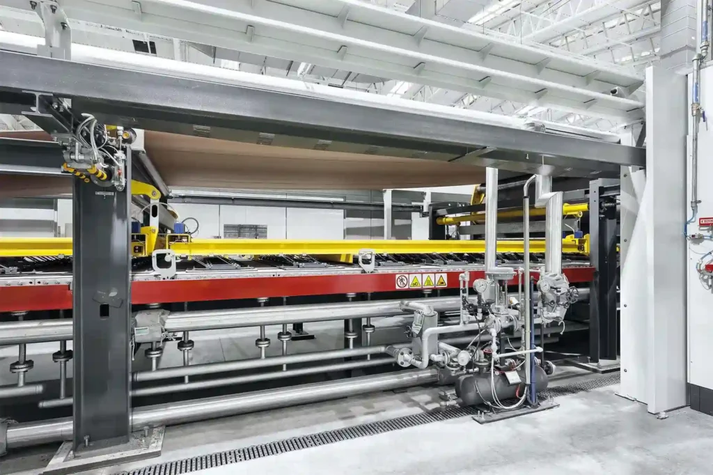 Double-Facer - Suspension Heat Plate