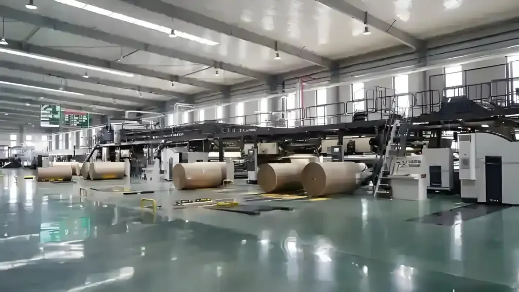 mill-roll-stand Corrugated Cardboard Production Line