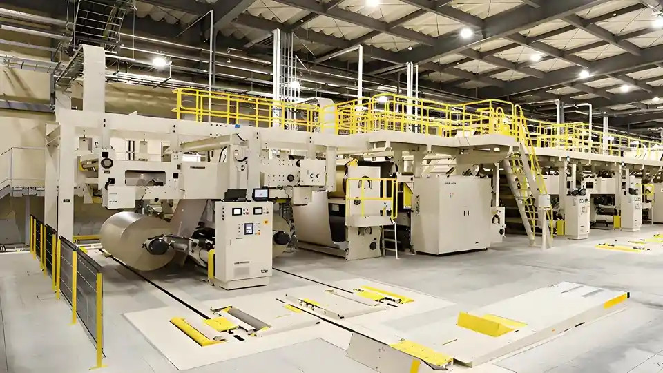 mill-roll-stand Corrugated Cardboard Production Line