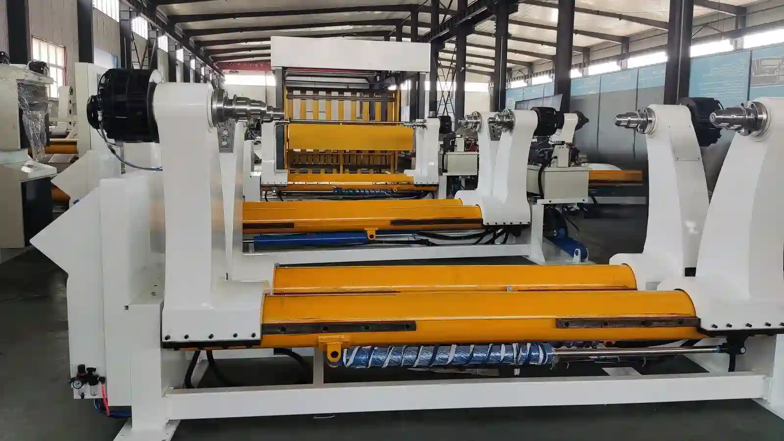 Mill Roll Stand Corrugated Cardboard Production Line
