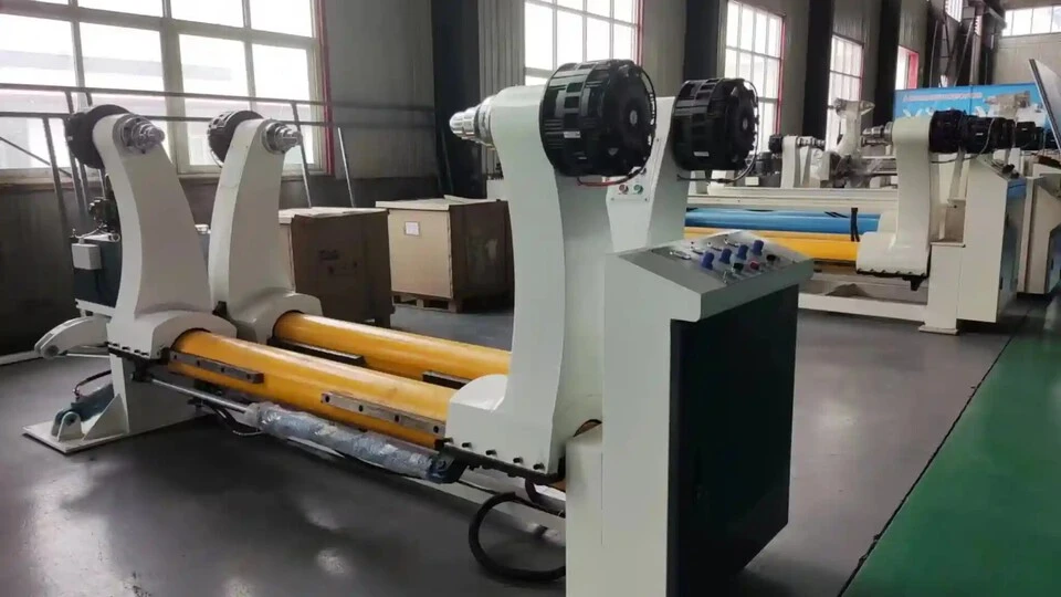 Mill Roll Stand Corrugated Cardboard Production Line