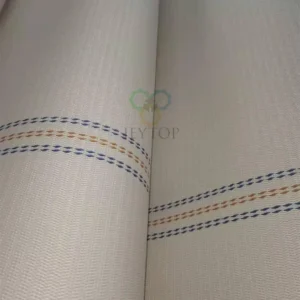 Common edge woven type corrugator belt