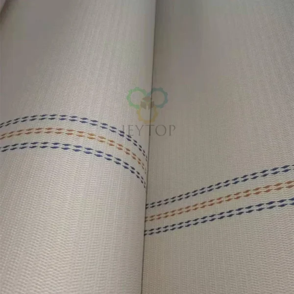 Common edge woven type corrugator belt