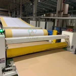 corrugator belts on the double facer machine