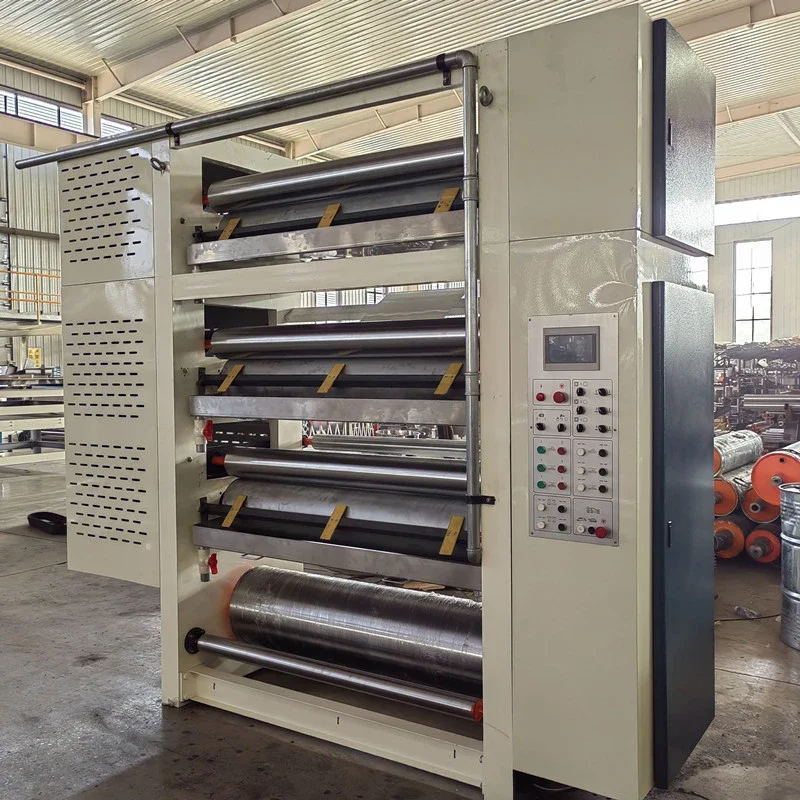 Double gluing machine