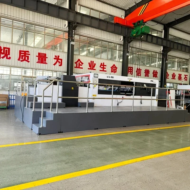 auto flatbed creasing die cutting machine