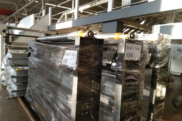 automatic 5 ply corrugated cardboard production line