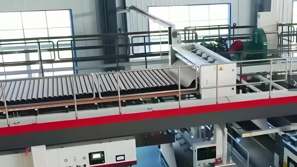 Overhead Conveyor Bridges for Corrugated Cardboard Production Line