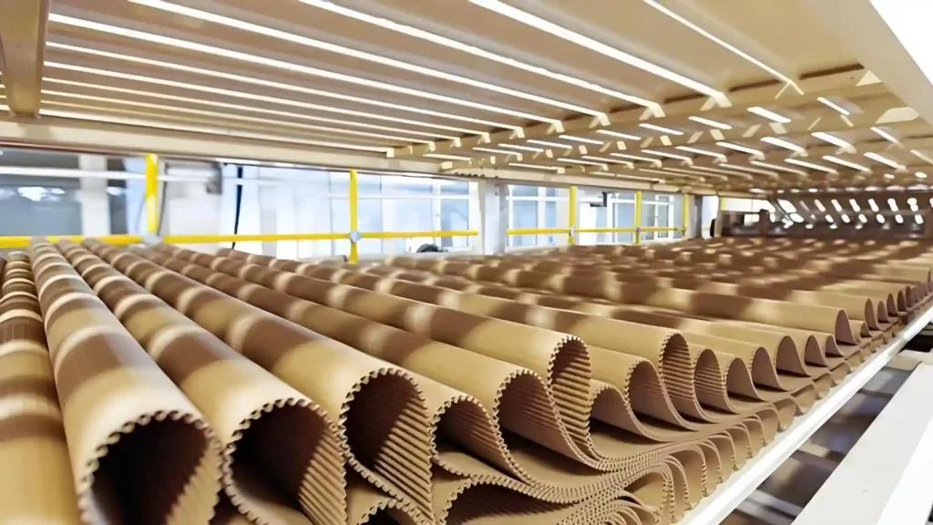 Overhead Conveyor Bridges for Corrugated Cardboard Production Line