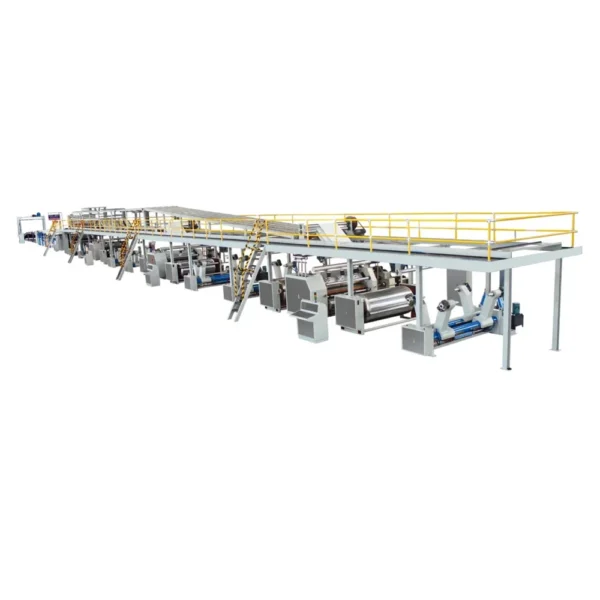7 ply corrugated cardboard production line