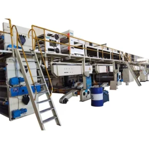 used corrugated cardboard production line