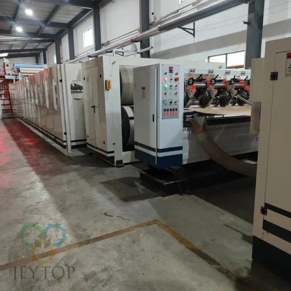 second hand corrugated cardboard production line