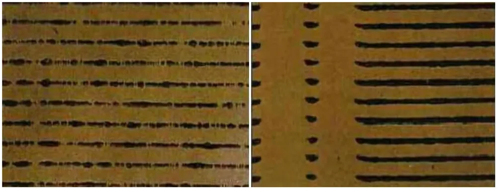 corrugated board glue line abnormal corrugated board glue line abnormal