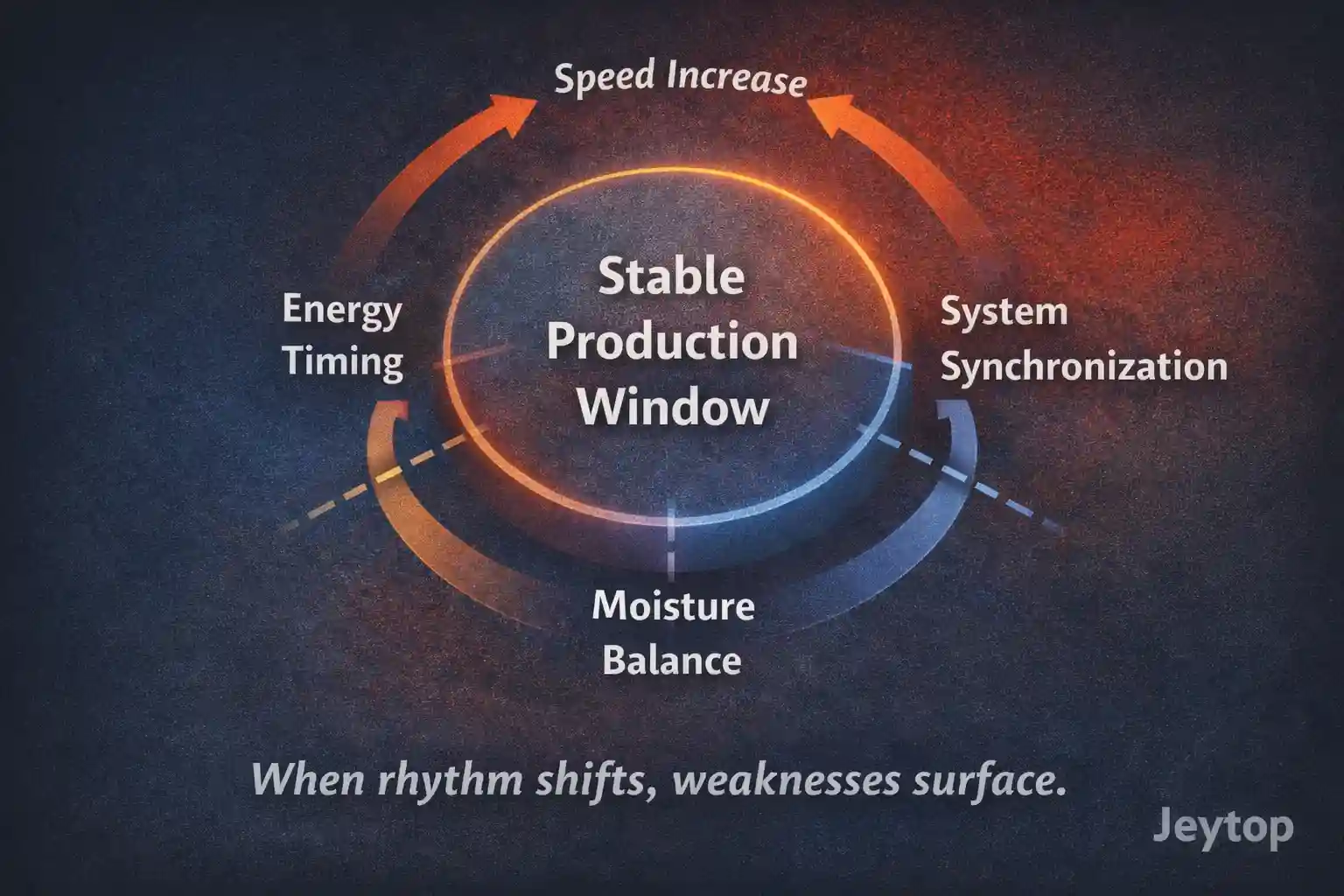 System factors affecting quality stability after speed increase