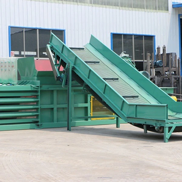belt conveyor 1 belt conveyor of Horizontal baler
