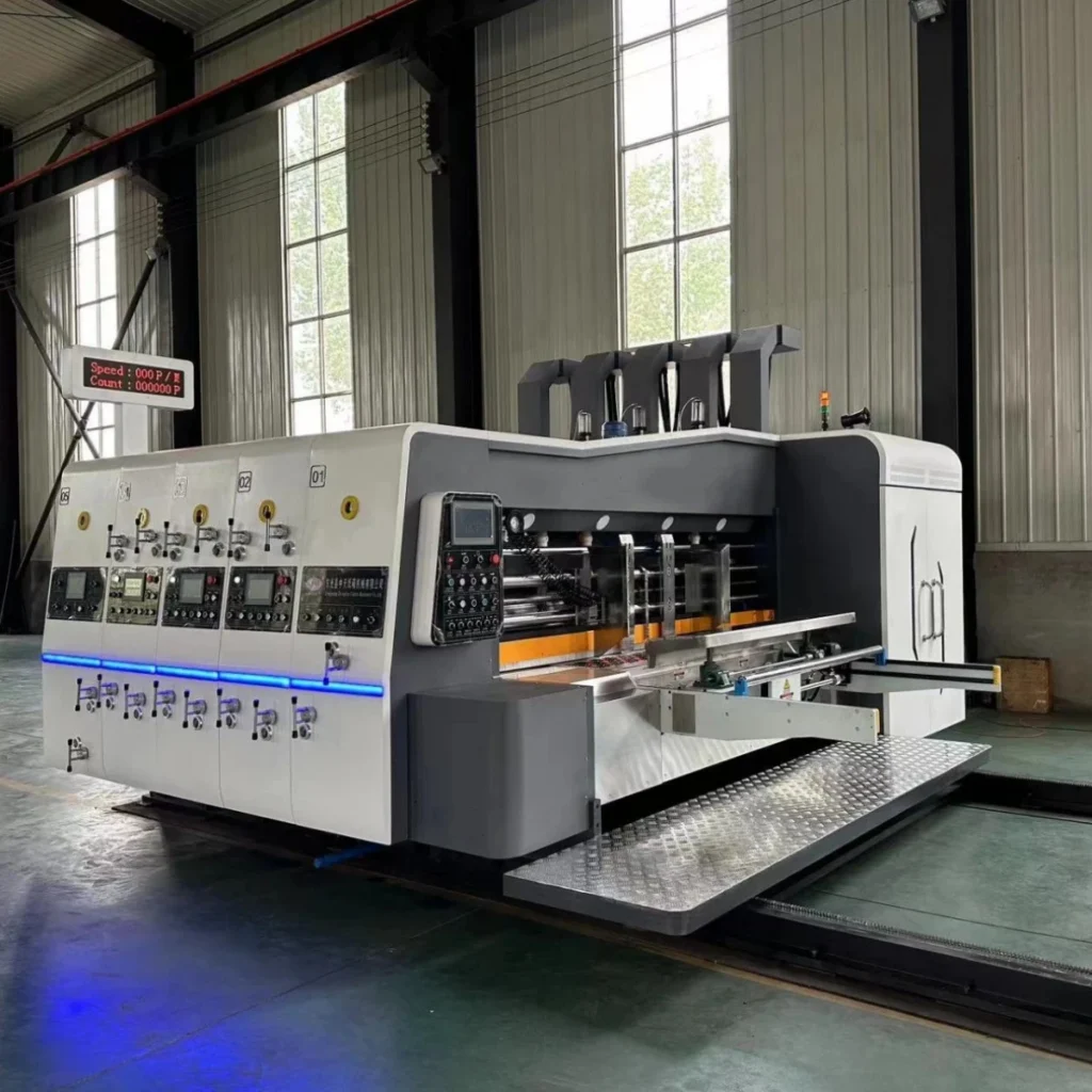 flexo printer rotary die cutter Jeytop flexo printer rotary die cutter 1224